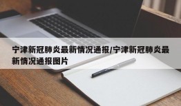 宁津新冠肺炎最新情况通报/宁津新冠肺炎最新情况通报图片