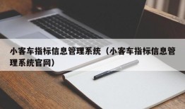 小客车指标信息管理系统（小客车指标信息管理系统官网）