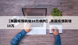 【美国疫情新增28万病例】,美国疫情新增16万